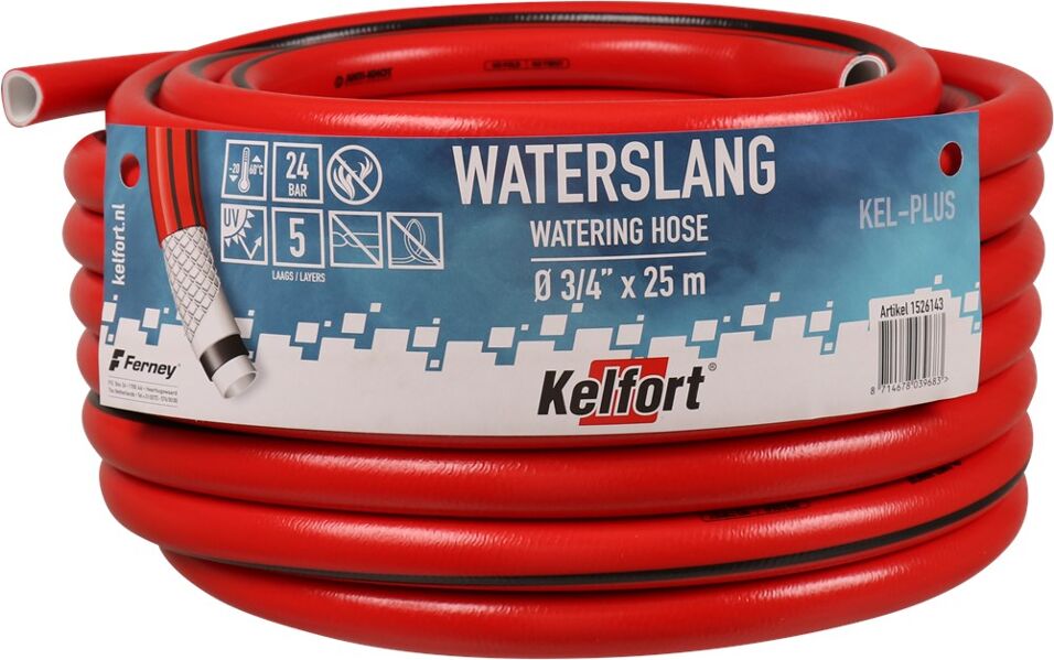Product afbeelding Kelfort waterslang 5-lgs 25m   3/4