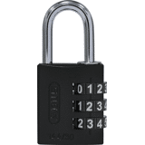 ABUS hangslot cijfercode 144/30 zwart Lock-Tag