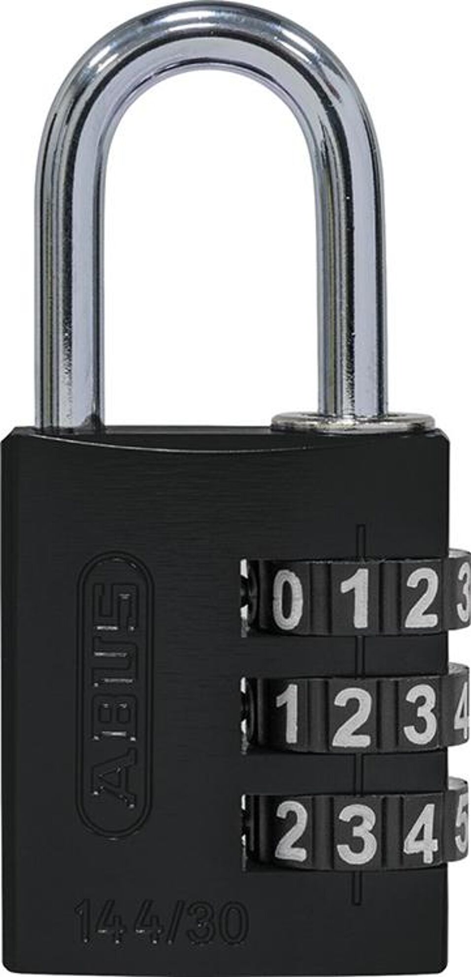 Product afbeelding ABUS hangslot cijfercode 144/30 zwart Lock-Tag