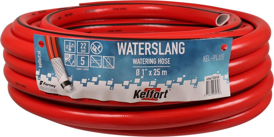 Product afbeelding Kelfort waterslang 5-lgs 25m 1"