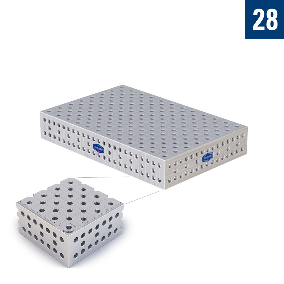 Product afbeelding Demmeler opspantafel PL 1200x 800x200 mm