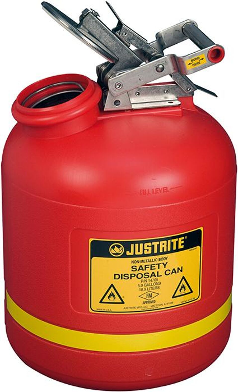Product afbeelding Verzamelbak PE rood                  19l