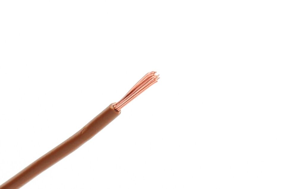 Product afbeelding Enkeladerige kabel bruin 1,5 mm
