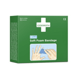 Cederroth schuimverband blauw 6cm x 2m