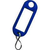 Sleutelhanger 1000 blauw  