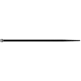 kabelbinder zwart 2.5x135mm a 100 stuks