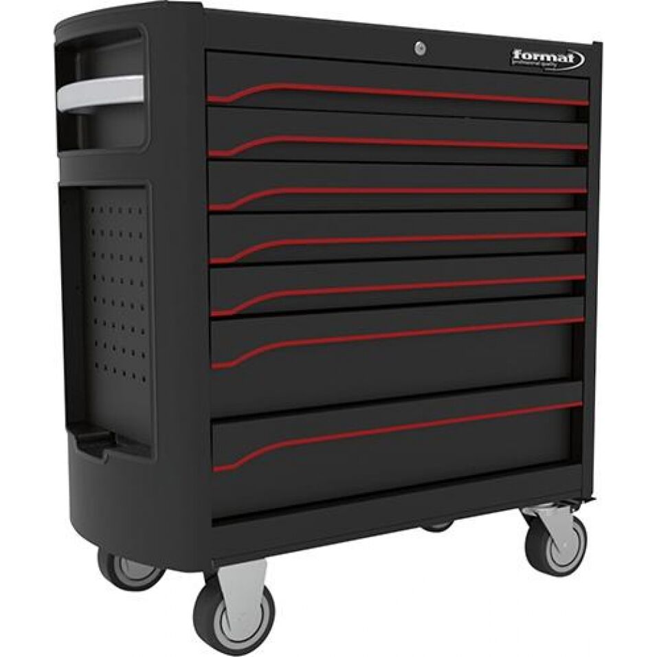Product afbeelding Format gereedschapswagen zwart