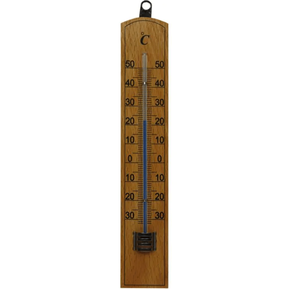 Product afbeelding Thermometer hout 20cm              K2145
