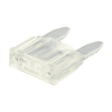 Steekzekering Mini transparant 25A