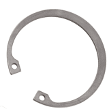 Zekeringsring voor boringen DIN 472 RVS - 12x1 mm