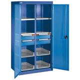 Zwaarlastkast  1100x620x1950 7016/7035