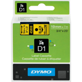 Dymo Tape D1 45803 zwart op wit 19mm x 7m