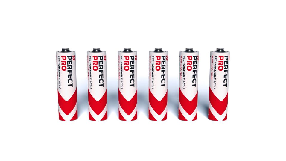 Product afbeelding PerfectPro batterijset NiMH 6xAA  B-AA6