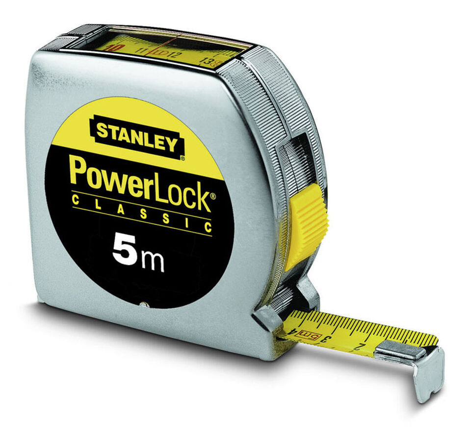 Product afbeelding Stanley rolmaat Powerlock 19mmx5m