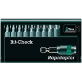 Wera bitset Bit-Check 10 TX Universal 2 10-delig