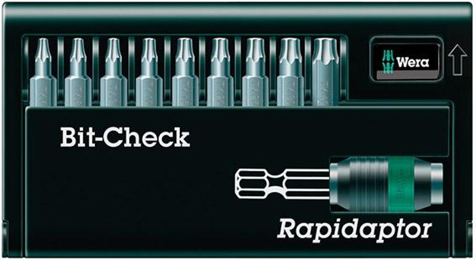 Product afbeelding Wera bitset Bit-Check 10 TX Universal 2 10-delig