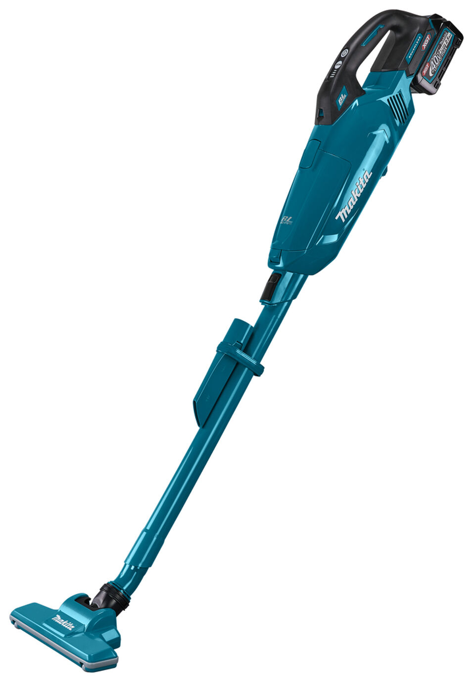 Product afbeelding Makita accu steelstofzuiger blauw CL002GD201