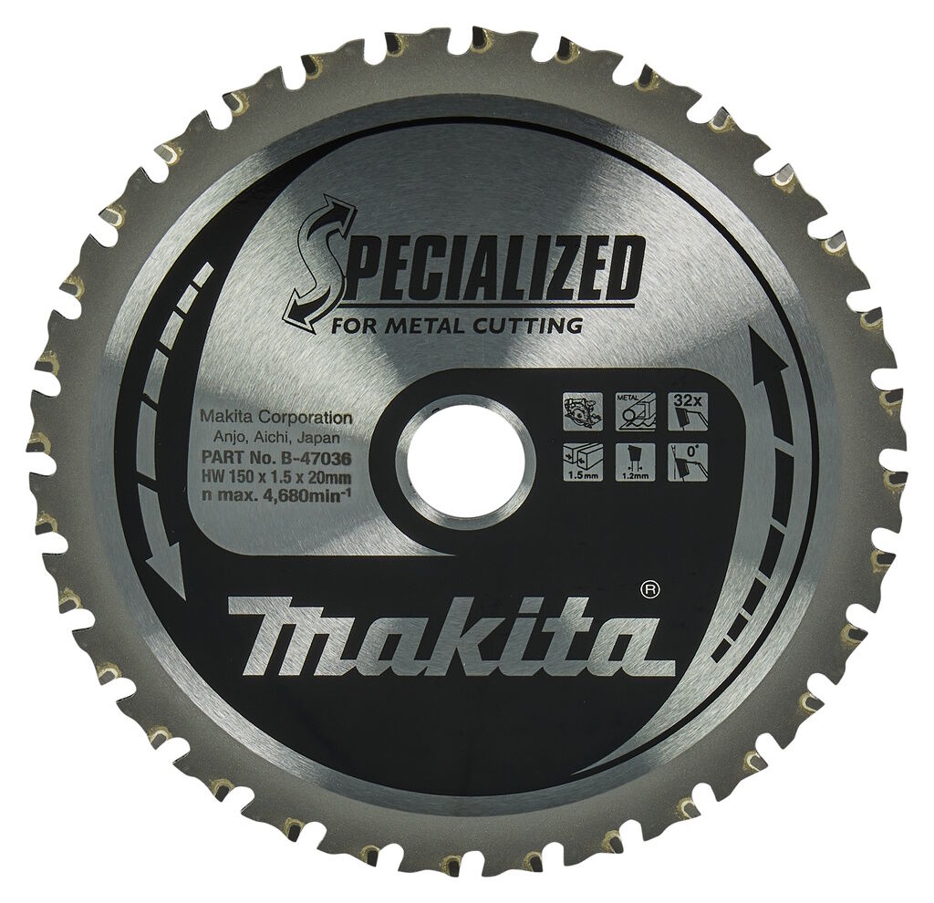 Makita zaagblad 150x20x1.5  32T Og