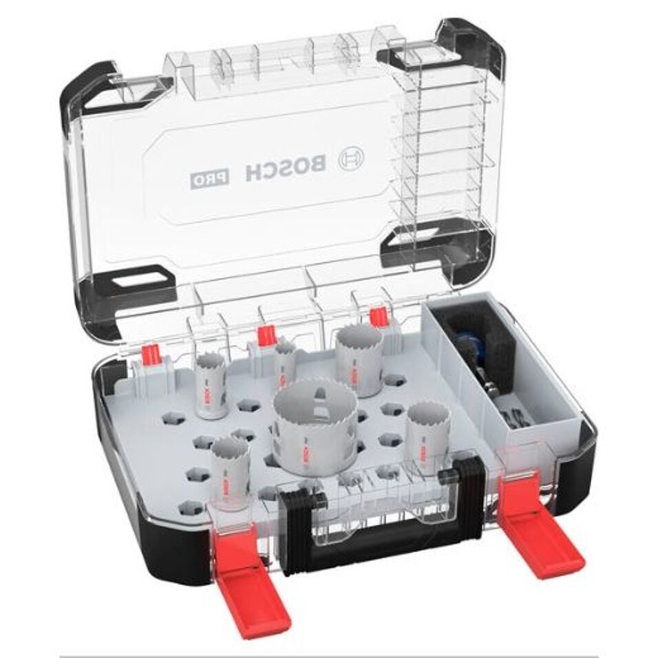 Product afbeelding Bosch gatzaagset Pro PC-Plus 9 delig, 19-25-30-35-40-68mm