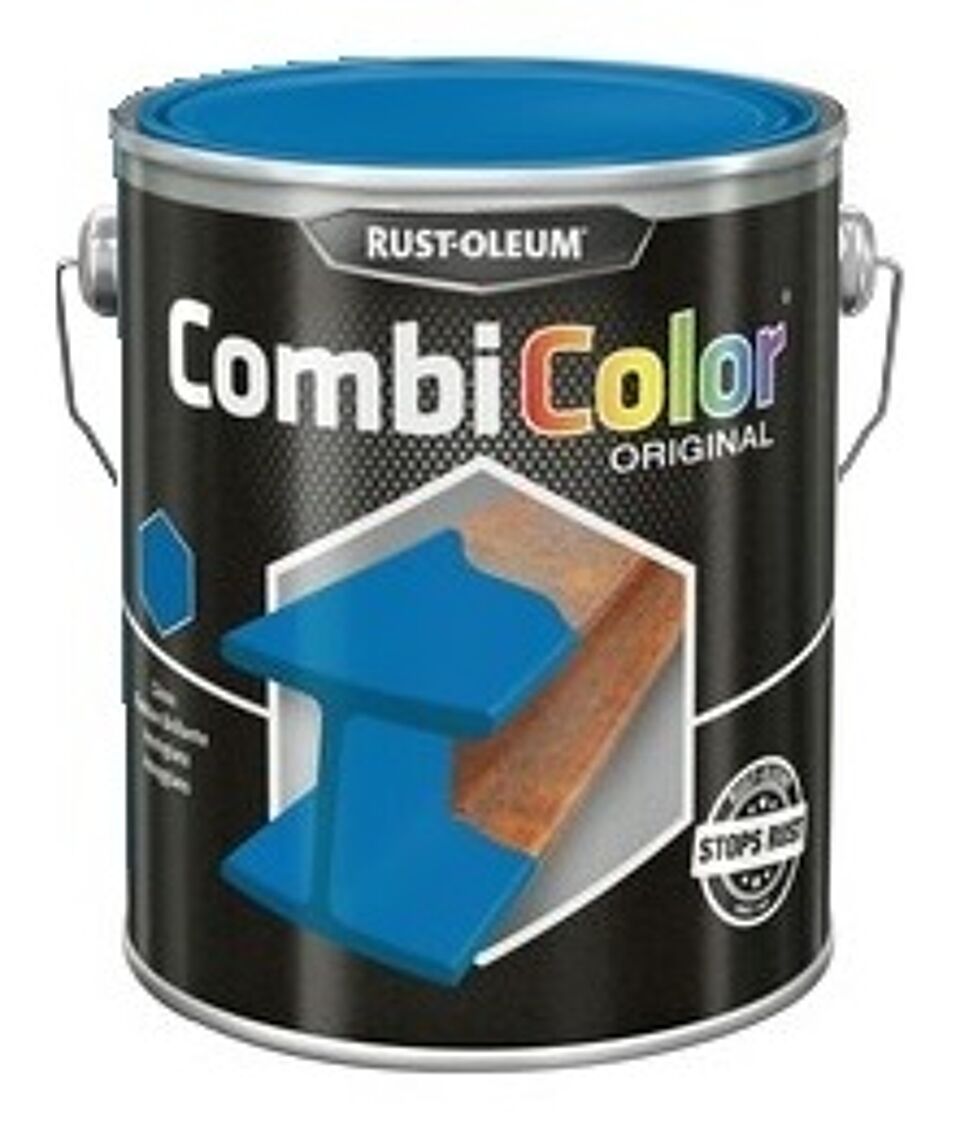 Product afbeelding Rust-Oleum CombiColor verf RAL 5017 verkeersblauw 2,5 l