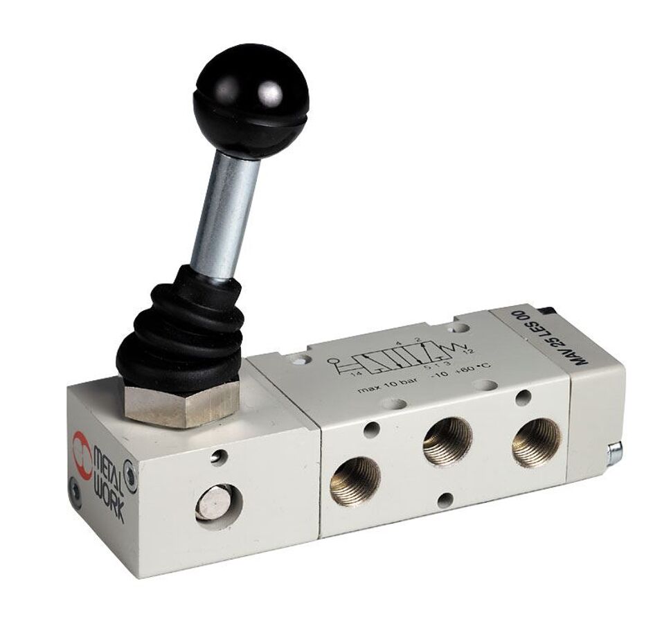 Product afbeelding Metalwork hand ventiel mav25- leb/oo