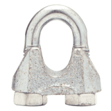 Staaldraadklem Type 741 verzinkt 400-03E - 3 mm
