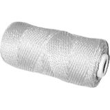 Metselkoord nylon geslagen 1.1mm wit 50m