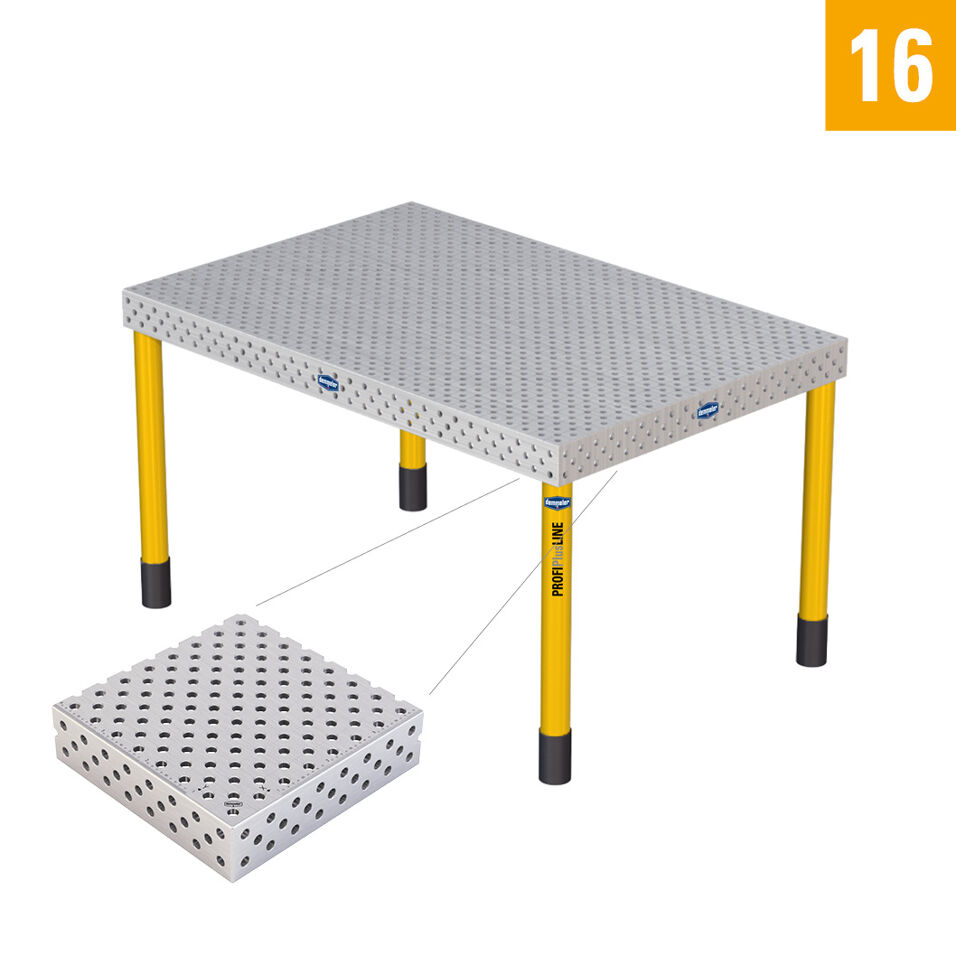 Product afbeelding Demmeler opspantafel PL 1500x1000x850 mm