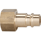 Riegler Insteeknippel NW 7,2 messing met binnendraad 1/4"