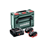 Metabo basis-set: accu packs + lader Basic-Set 18V: 2 x LiHD 10.0Ah, ASC 290