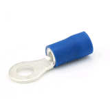Kabelschoen,ring,blauw 4.3 a50st geisoleerd, 1.5-2.5mm met bus