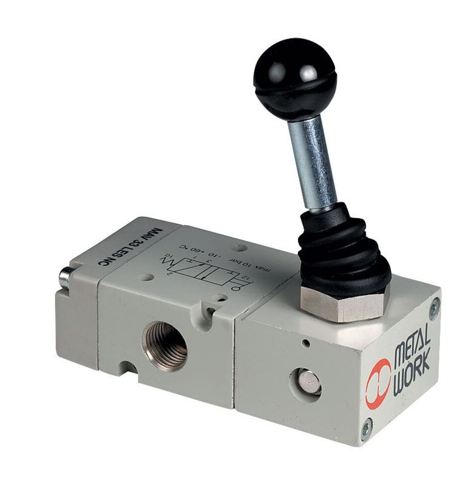 Product afbeelding Metalwork hand ventiel mav33- les/nc