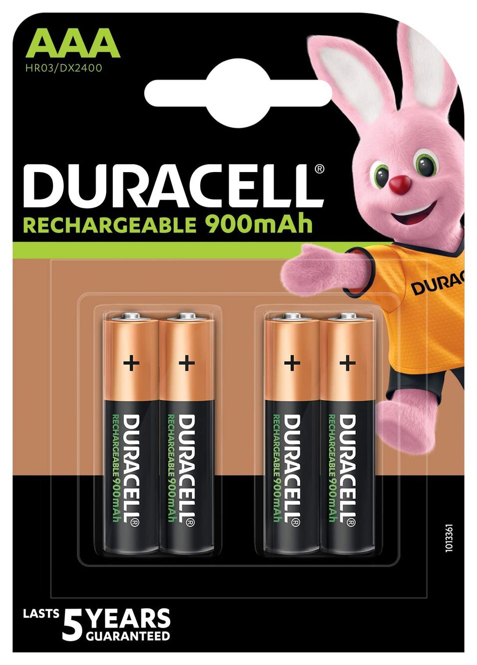 Product afbeelding Duracell oplaadbare batterij  a 4st AAA   1,2 v