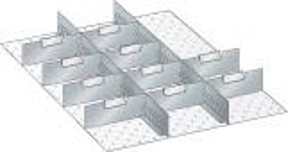 Product afbeelding Tussenschotten FH 100 2x36E/10x9E