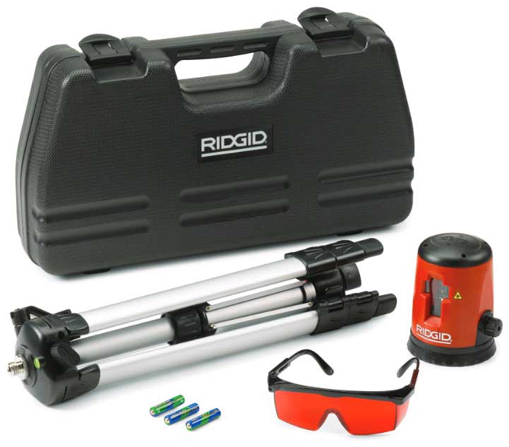Ridgid kruislijnlaser micro rood CL-100