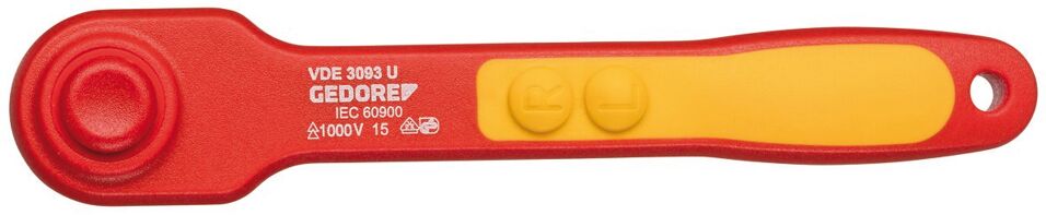 Product afbeelding Gedore VDE-Omschakelbare ratel 3/8