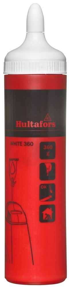 Hultafors slaglijnkrijt wit     360 gram