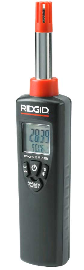 Ridgid temperatuur- en vochtigheidsmeter micro HM-100
