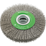 Format Roterende staaldraadborstel Staaldraad RVS 125x22mm