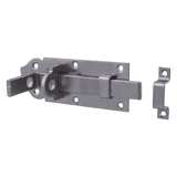 Schuif met slotoog RVS             120mm