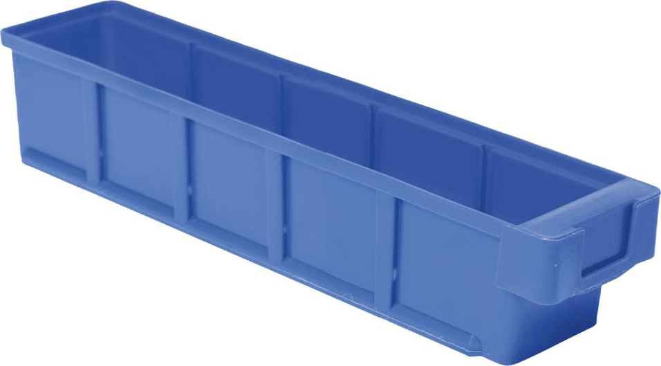 Product afbeelding Magazijnbakje PP 400x93x83 mm blauw