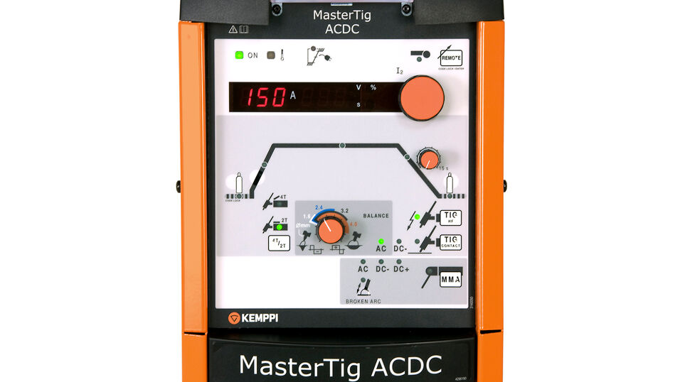 Product afbeelding Kemppi functiepaneel Mastertig AC/DC
