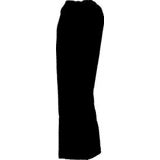 hh regenbroek pu stretch zwart