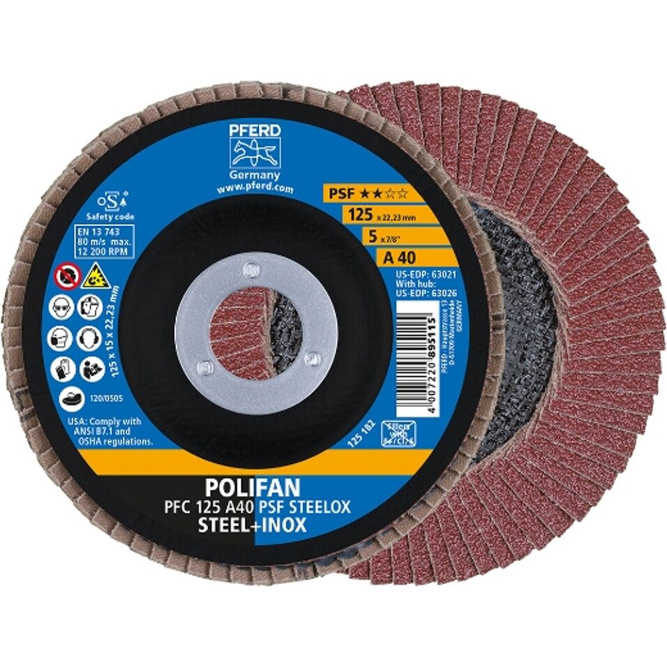 Product afbeelding Pferd lamellenschijf pfc 125  a 40 PSF