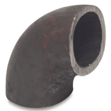 Lasbocht zwart  90 3s-1.1/2-  48.3