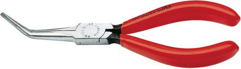 Product afbeelding Knipex Naaldtang gebogen, met kunststof handgreep 160mm