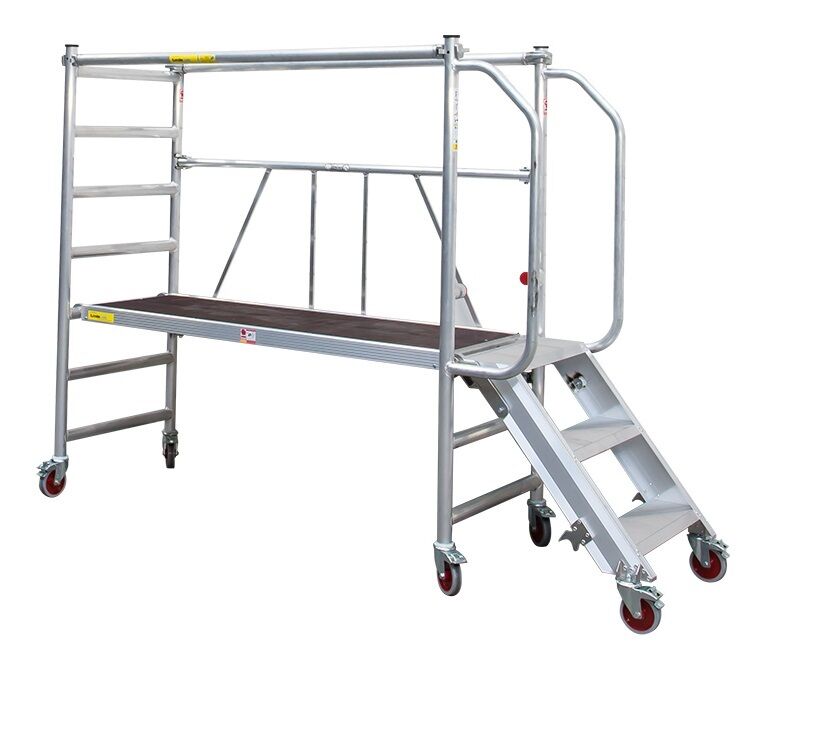 JUMBO vouwsteiger 180 met toegangstrap – 74×185