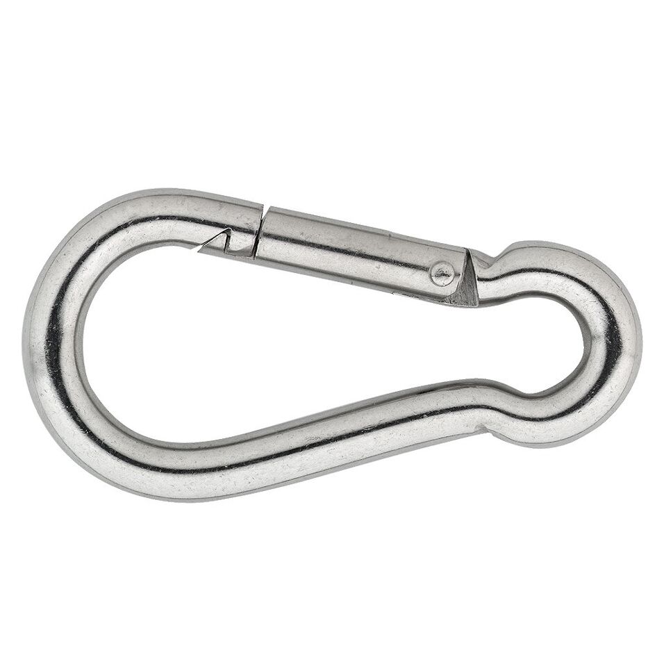 Product afbeelding Karabijnhaak C-DIN 5299 RVS 316 245-05I - 50 x 5 mm