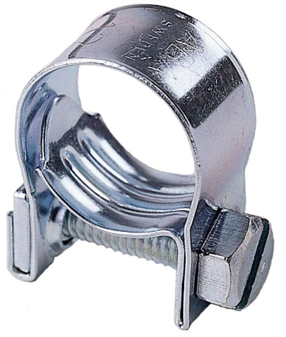 Product afbeelding ABA slangklem Mini 9 mm W1 verzinkt 9 mm