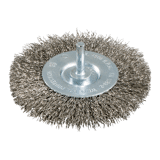 Metabo vlakke staalborstel grof    100mm